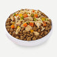 Taste Toppers 100% Natural Wet Dog Food Chicken Breast with Salmon & Vegetables in Broth Tin 156G (Pack of 16), Limited Ingredients Pet Food