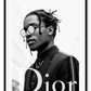 ASAP ROCKY - The face of Christian Dior's Fashion week 2016 campaign.