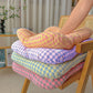 XS Yellow-purple All-Season Pet Bed - Soft Washable Dog & Cat Mat with Comfortable Cushion - Warm Winter Padding for Small to Large Pets
