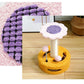 Yellow And Pink Sunflower Cat Scratching Post - 35cm Sisal Cat Tree with Plush Toys for Small Cats