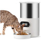 YES4PETS Electric Automatic Pet Dog Cat Rabbit Feeder Stainless Steel 3L Dispenser