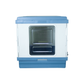 YES4PETS XL Portable Cat Toilet Litter Box Tray Foldable House with Handle and Scoop Blue