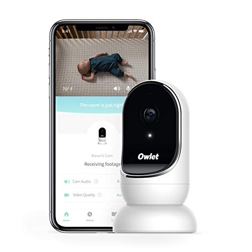 Owlet Camera Smart Baby Monitor - Secure, Encrypted HD Video from Anywhere, with Sound & Motion Notifications