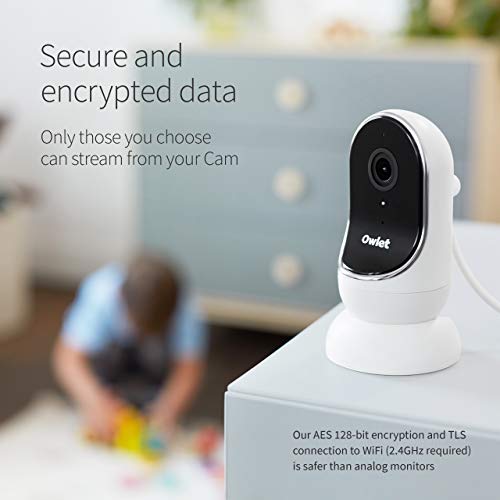 Owlet Camera Smart Baby Monitor - Secure, Encrypted HD Video from Anywhere, with Sound & Motion Notifications