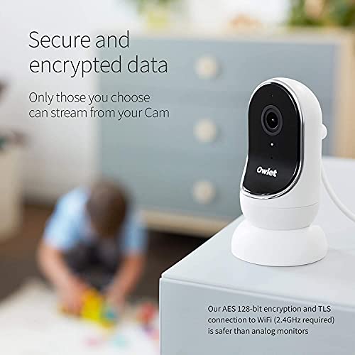 Owlet Smart Sock 3 + HD Cam - Heart Rate, Oxygen, and Sleep Baby Monitor, Tracks Sound & Motion