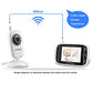 Baby Monitor, HelloBaby Video Baby Monitor with Camera and Audio, 3.2'' LCD Display Screen, Automatic Night Vision Camera,Two-Way Audio,Room Temperature Monitoring and Lullabies