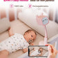 EZVIZ Smart Video Baby Monitor with Baby Crying and Activity Detection, Wireless Battery-Powered, Out-of-Crib Alerts, 1080P Baby Camera, Night Vision, Wire-Free Setup, 2-Way Talk, Alexa (BM1, Bear)