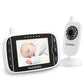 Baby Monitor, HelloBaby Video Baby Monitor with Camera and Audio, 3.2'' LCD Display Screen, Automatic Night Vision Camera,Two-Way Audio,Room Temperature Monitoring and Lullabies