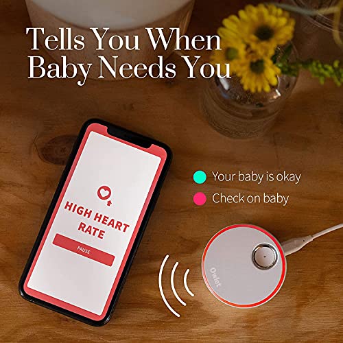 Owlet Smart Sock 3 + HD Cam - Heart Rate, Oxygen, and Sleep Baby Monitor, Tracks Sound & Motion