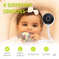 bblüv - Viyu, Smart Baby Monitor WiFi 1080P Hd Cam Audio Movement Activation, Indoor Home Security Camera, Two Way Talk, Thermo Monitor