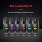 Havit Mechanical Keyboard and Mouse Combo RGB Gaming 104 Keys Blue Switches Wired USB Keyboards with Detachable Wrist Rest, Programmable Gaming Mouse for PC Gamer Computer Desktop