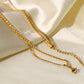 The Twist & Snake 18K Gold Plated Necklace