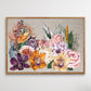 Boho Garden -  Contemporary Canvas or Art Print With Boho Flowers