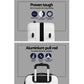 Stockholm 3pcs Luggage Set Travel Suitcase TSA Hard Case White