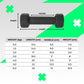 Verpeak 24kg (2,4,6kg x 2) Neoprene Dumbbell Set With Rack Green VP-DB-141-AC