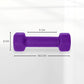 Verpeak Neoprene Dumbbell 3kg x 2 Purple VP-DB-136-AC
