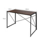 Office Desk Computer Work Study Gaming Foldable Home Student Table Metal Stable